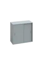 SPD 21/80 skříň s posuvnými dveřmi, 750x800x400, šedá